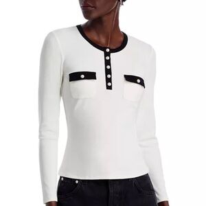 Generation Love Felicity Ribbed Top Size M